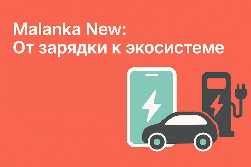 Malanka New: От зарядки к экосистеме. Национальный оператор ЭЗС представляет большое обновление приложения для белорусских электромобилистов